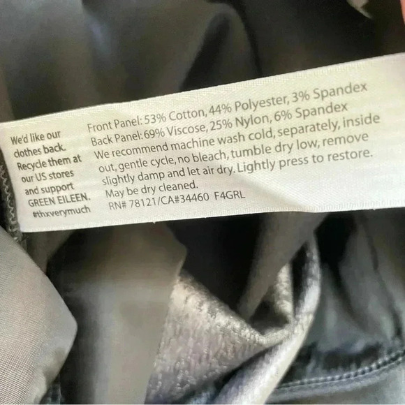 Eileen Fisher Char Pencil Skirt Size Small Grey Careerwear Business Casual Offic - Picture 7 of 10